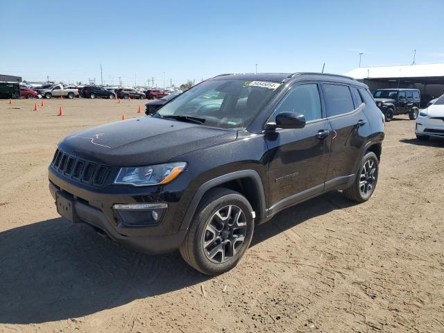 3C4NJDABXLT203849 - 2020 JEEP COMPASS SPORT BLACK photo 1