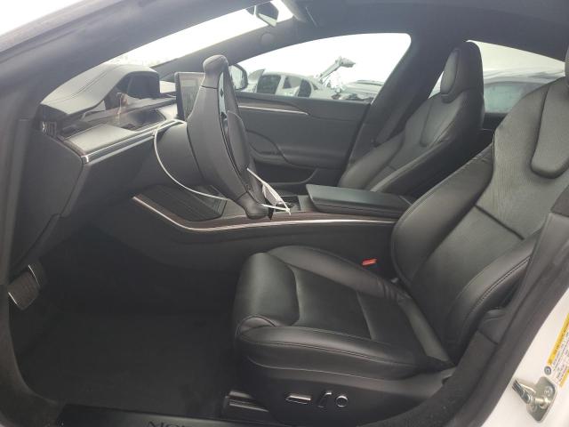 5YJSA1E53NF492855 - 2022 TESLA MODEL S WHITE photo 7