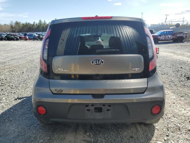 KNDJN2A2XK7635805 - 2019 KIA SOUL GRAY photo 6