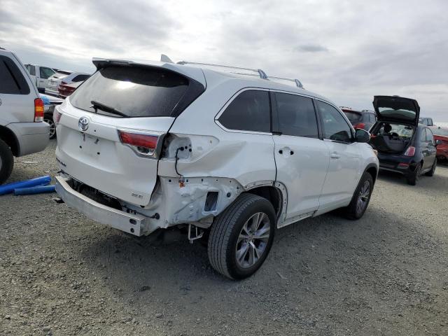 5TDKKRFH4FS065332 - 2015 TOYOTA HIGHLANDER XLE Krem foto 3