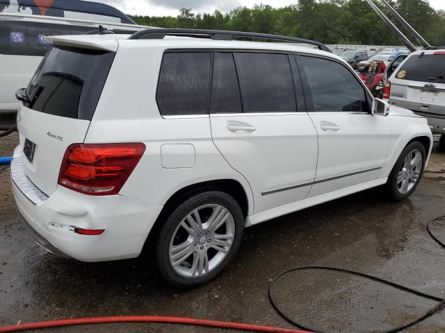 WDCGG8JB9EG302386 - 2014 MERCEDES-BENZ GLK 350 4MATIC WHITE photo 3