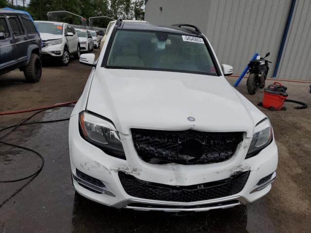 WDCGG8JB9EG302386 - 2014 MERCEDES-BENZ GLK 350 4MATIC WHITE photo 5