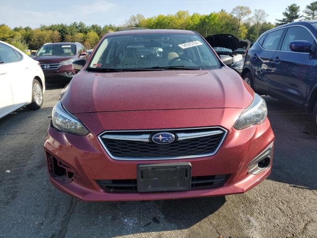 4S3GTAB65K3711871 - 2019 SUBARU IMPREZA CRIMSON photo 5