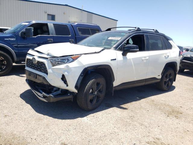 2T3E6RFVXLW001345 - 2020 TOYOTA RAV4 XSE WHITE photo 1