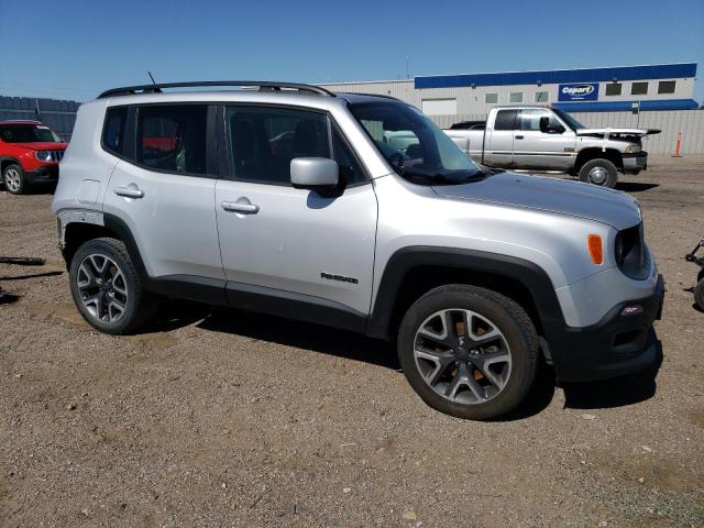 ZACCJBBTXGPD36966 - 2016 JEEP RENEGADE LATITUDE SILVER photo 4