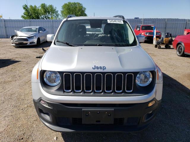 ZACCJBBTXGPD36966 - 2016 JEEP RENEGADE LATITUDE SILVER photo 5