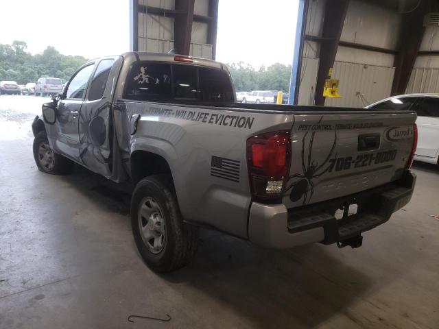 5TFRZ5CN0KX082663 - 2019 TOYOTA TACOMA ACCESS CAB ვერცხლისფერი ფოტო 3