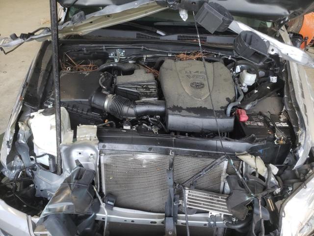 5TFRZ5CN0KX082663 - 2019 TOYOTA TACOMA ACCESS CAB ვერცხლისფერი ფოტო 7
