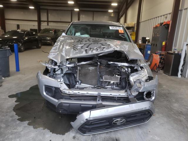5TFRZ5CN0KX082663 - 2019 TOYOTA TACOMA ACCESS CAB ვერცხლისფერი ფოტო 9