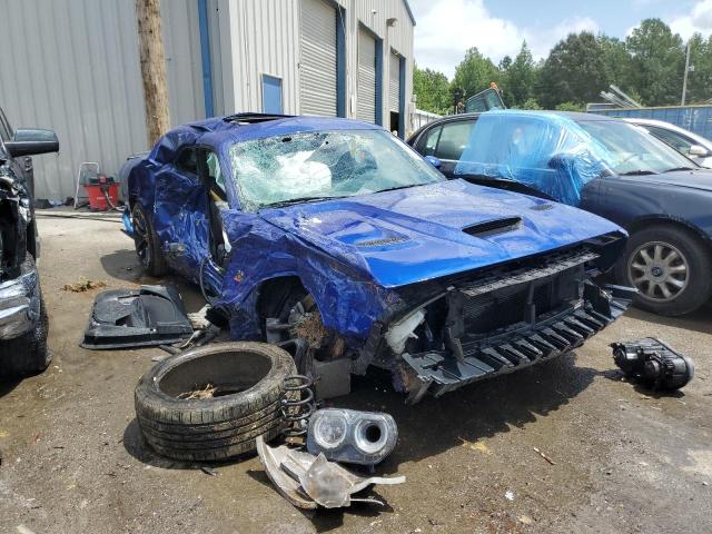 2C3CDZFJ7LH103684 - 2020 DODGE CHALLENGER R/T SCAT PACK BLUE photo 1
