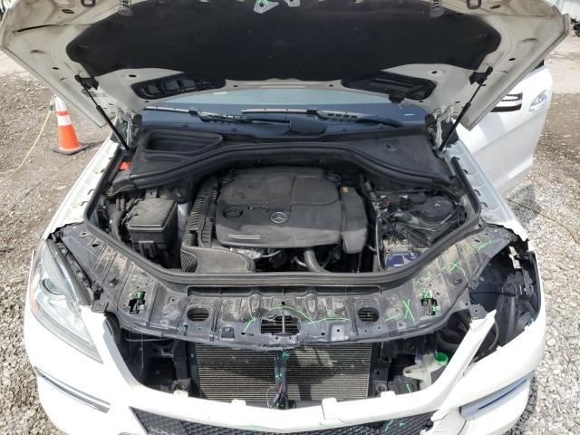 4JGDA5HB2EA373152 - 2014 MERCEDES-BENZ ML 350 4MATIC WHITE photo 12