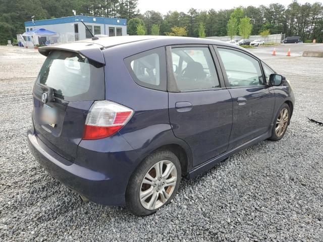 JHMGE88449S032598 - 2009 HONDA FIT SPORT BLUE photo 3