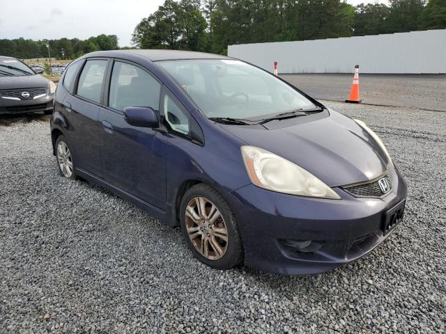 JHMGE88449S032598 - 2009 HONDA FIT SPORT BLUE photo 4