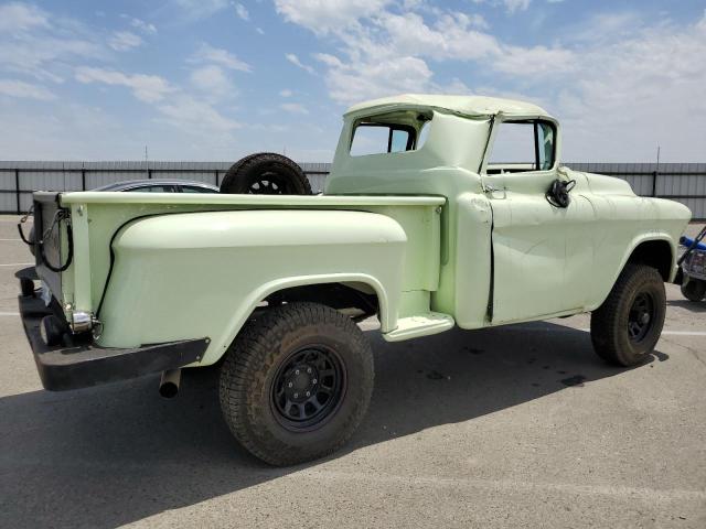 3A57W106826 - 1957 CHEVROLET 3100 GREEN photo 3