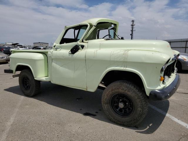 3A57W106826 - 1957 CHEVROLET 3100 GREEN photo 4