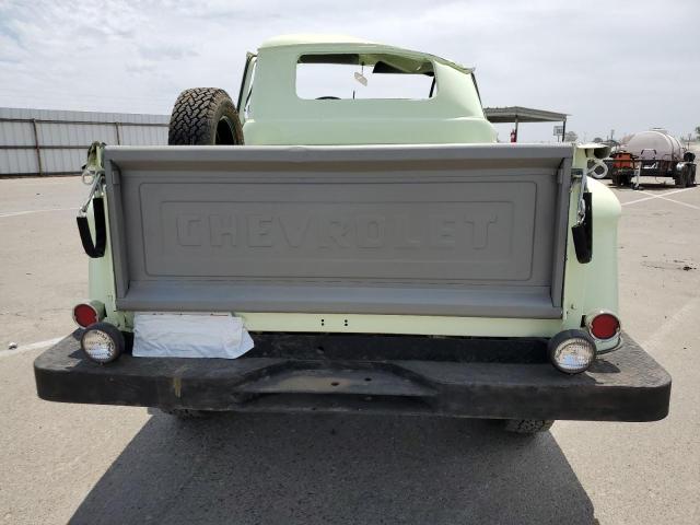 3A57W106826 - 1957 CHEVROLET 3100 GREEN photo 6