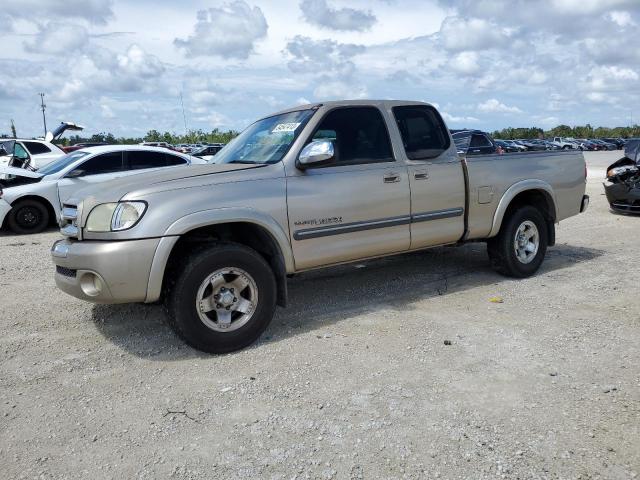 5TBBT44113S423237 - 2003 TOYOTA TUNDRA ACCESS CAB SR5 TAN photo 1