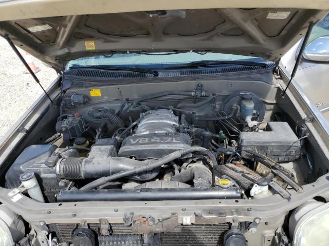 5TBBT44113S423237 - 2003 TOYOTA TUNDRA ACCESS CAB SR5 TAN photo 11