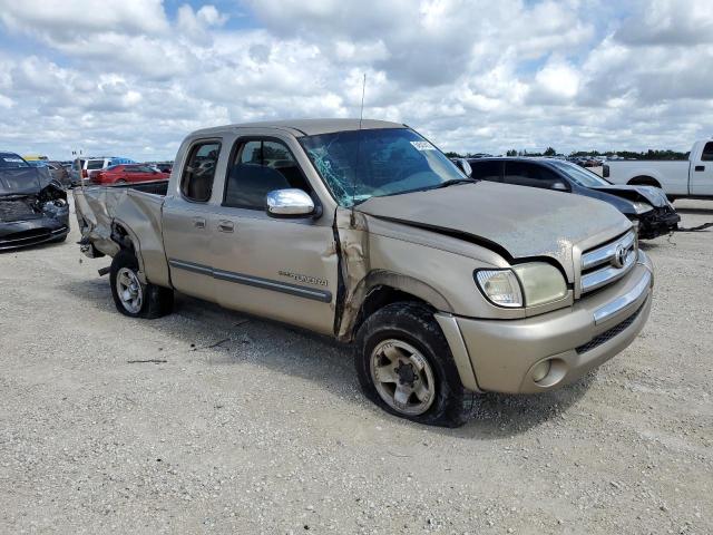 5TBBT44113S423237 - 2003 TOYOTA TUNDRA ACCESS CAB SR5 TAN photo 4