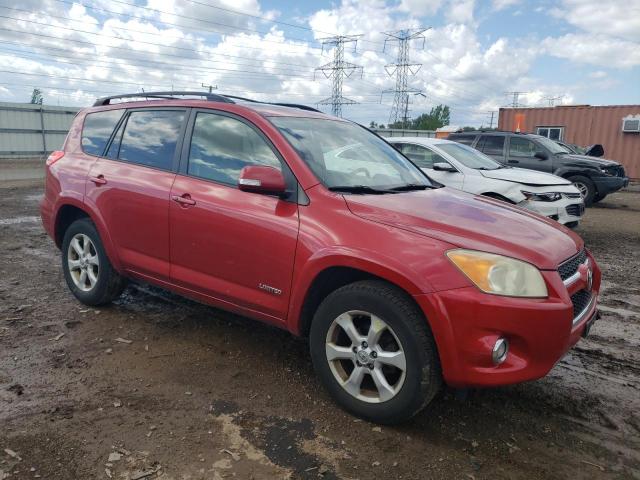 JTMZF31V69D002813 - 2009 TOYOTA RAV4 LIMITED RED photo 4