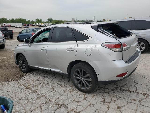 2T2BK1BA9DC167852 - 2013 LEXUS RX 350 BASE SILVER photo 2