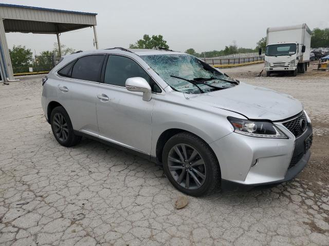 2T2BK1BA9DC167852 - 2013 LEXUS RX 350 BASE SILVER photo 4