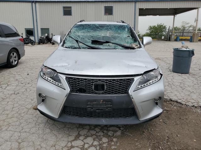 2T2BK1BA9DC167852 - 2013 LEXUS RX 350 BASE SILVER photo 5