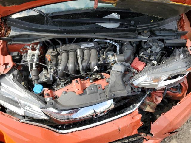 3HGGK5H46LM719138 - 2020 HONDA FIT LX ORANGE photo 11