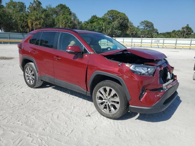 2T3C1RFV5LC077188 - 2020 TOYOTA RAV4 XLE PREMIUM RED photo 4