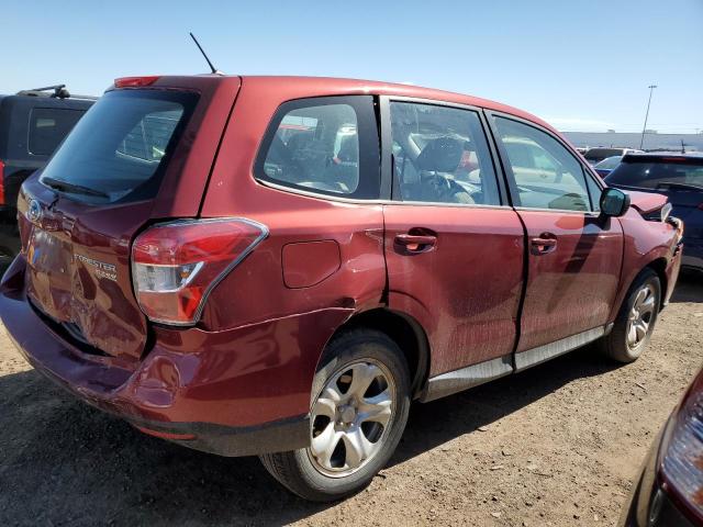 JF2SJAAC8FG540217 - 2015 SUBARU FORESTER 2.5I RED photo 3