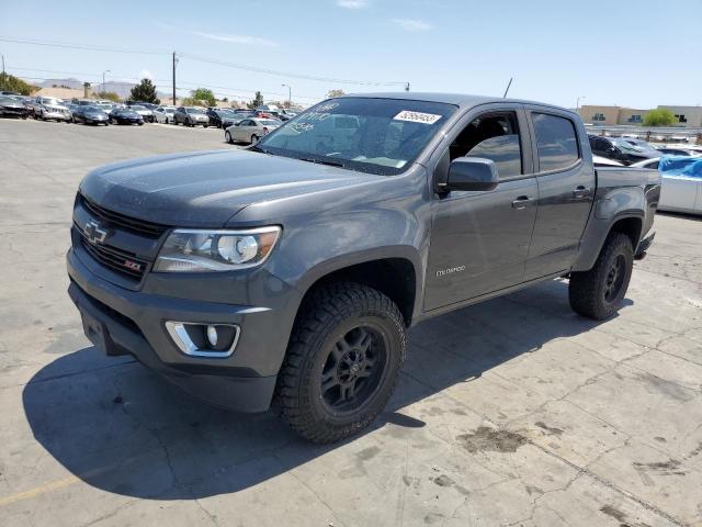 1GCGTDEN2H1316197 - 2017 CHEVROLET COLORADO Z71 BLUE photo 1