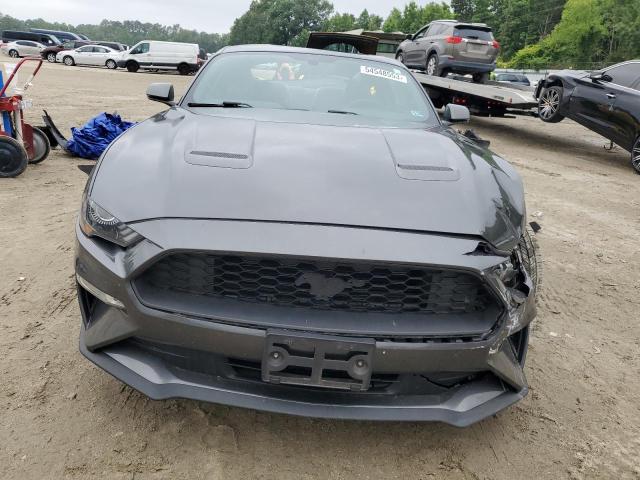 1FA6P8TH9K5133440 - 2019 FORD MUSTANG GRAY photo 5