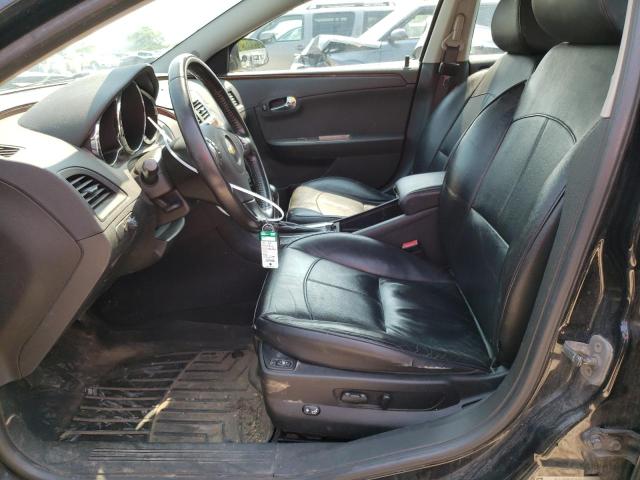 1G1ZG5E7XCF144350 - 2012 CHEVROLET MALIBU LTZ შავი ფოტო 7