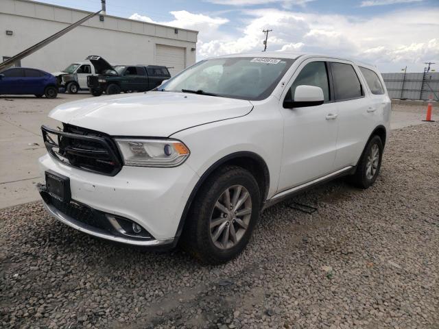 1C4SDJFTXHC723269 - 2017 DODGE DURANGO SSV WHITE photo 1