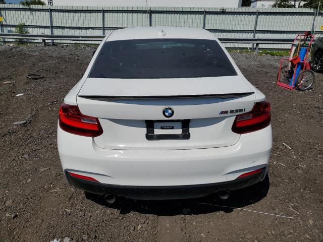 WBA1J7C59EVW84684 - 2014 BMW M235I WHITE photo 6