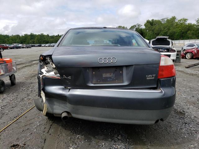 WAULC68E02A190433 - 2002 AUDI A4 1.8T QUATTRO GRAY photo 6