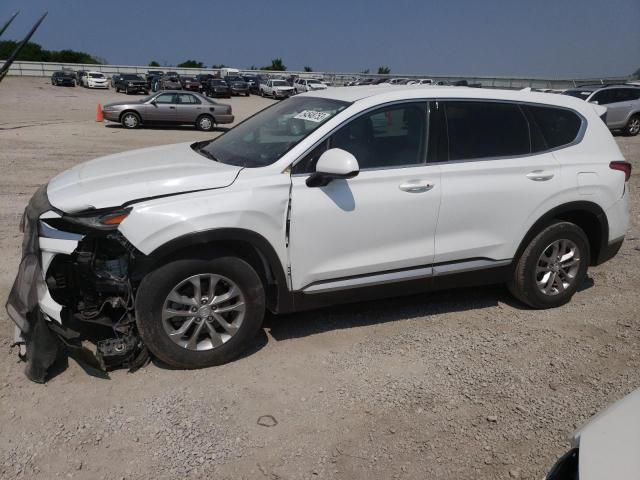 5NMS33AD1LH140355 - 2020 HYUNDAI SANTA FE SEL WHITE photo 1