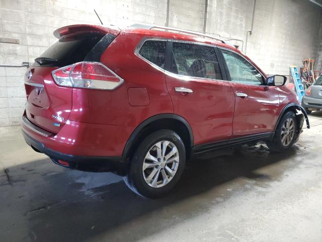 5N1AT2MV6EC794274 - 2014 NISSAN ROGUE S BURGUNDY photo 3