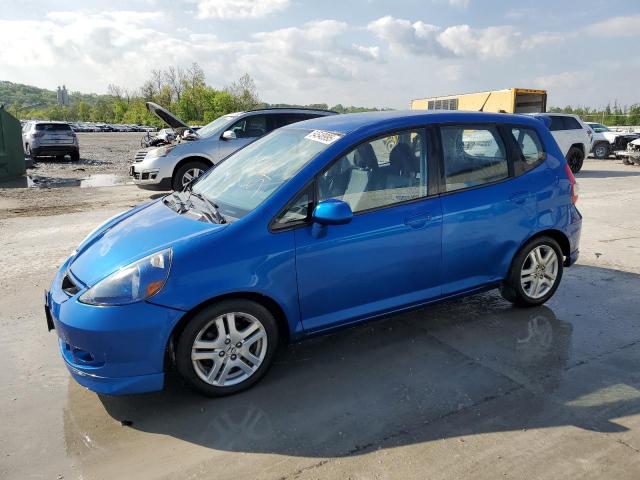 JHMGD38637S049381 - 2007 HONDA FIT S 蓝色 照片 1
