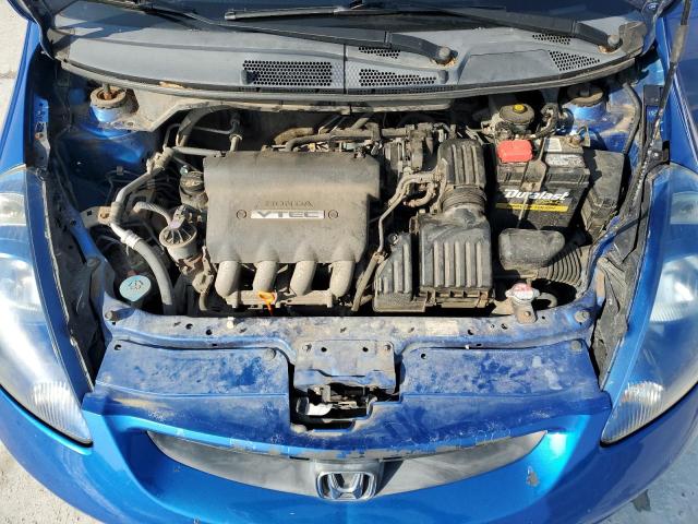 JHMGD38637S049381 - 2007 HONDA FIT S 蓝色 照片 11