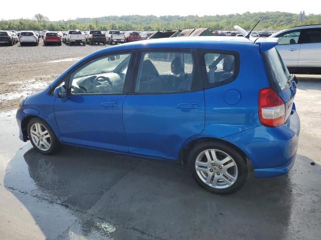 JHMGD38637S049381 - 2007 HONDA FIT S 蓝色 照片 2
