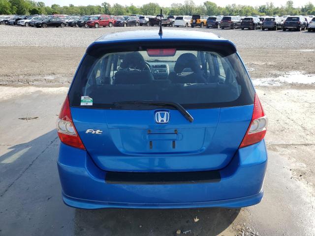JHMGD38637S049381 - 2007 HONDA FIT S 蓝色 照片 6