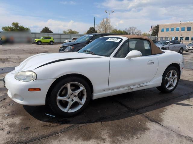 JM1NB353X20229549 - 2002 MAZDA MX-5 MIATA BASE WHITE photo 1