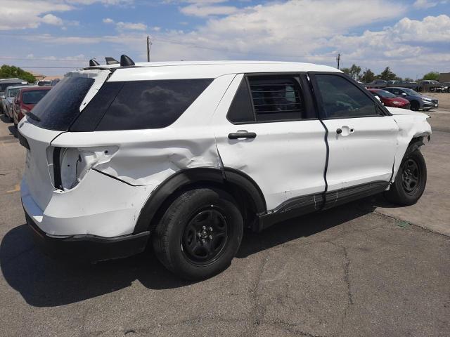 1FM5K8AB0MGA72906 - 2021 FORD EXPLORER POLICE INTERCEPTOR WHITE photo 3