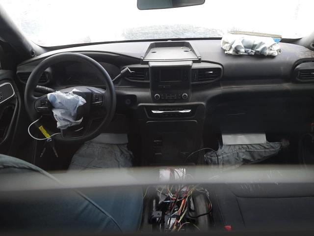 1FM5K8AB0MGA72906 - 2021 FORD EXPLORER POLICE INTERCEPTOR WHITE photo 8