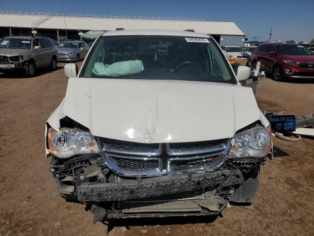 2C4RDGCG9DR686256 - 2013 DODGE GRAND CARA SXT WHITE photo 5