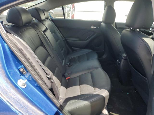 KNAFZ4A87F5355512 - 2015 KIA FORTE EX BLUE photo 10