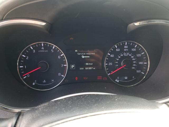 KNAFZ4A87F5355512 - 2015 KIA FORTE EX BLUE photo 9