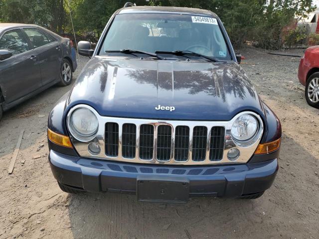 1J4GL58K17W644004 - 2007 JEEP LIBERTY LIMITED BLUE photo 5