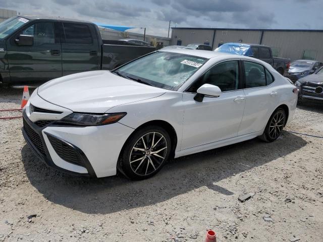 4T1G11AK9PU736550 - 2023 TOYOTA CAMRY SE NIGHT SHADE WHITE photo 1